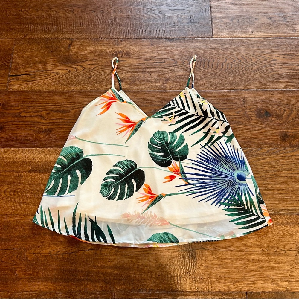 Tropical Print Camisole